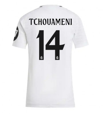 Real Madrid Aurelien Tchouameni #14 Hemmatröja Dam 2024-25 Kortärmad